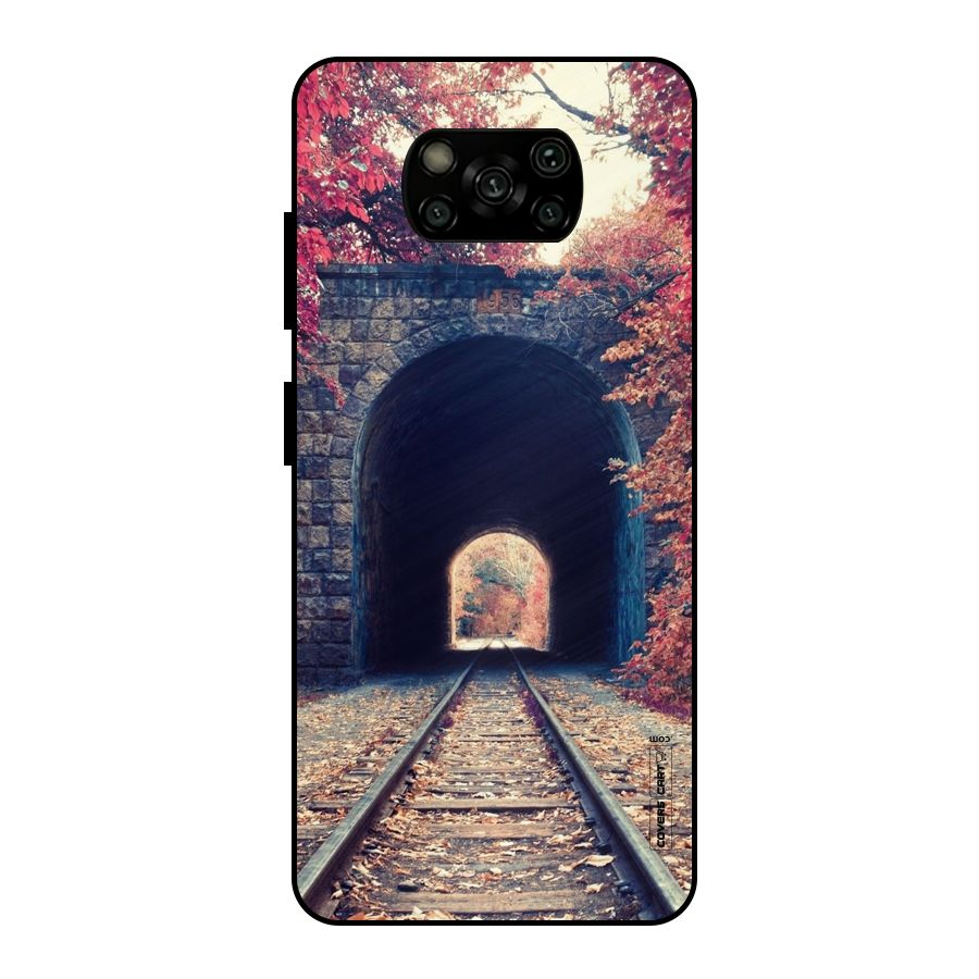 Beautiful Track Metal Back Case for Poco X3