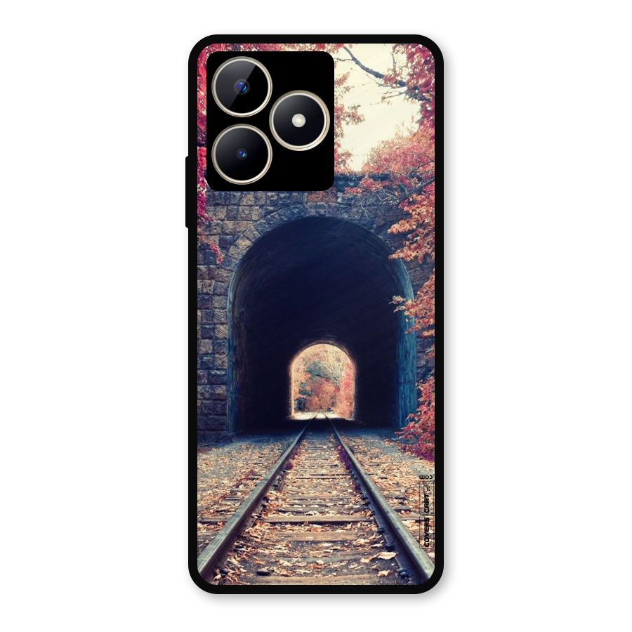 Beautiful Track Metal Back Case for Realme C53