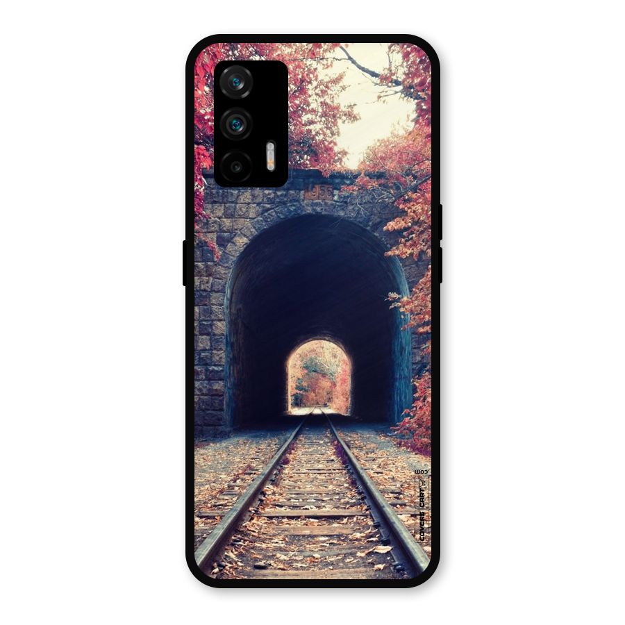 Beautiful Track Metal Back Case for Realme GT 5G