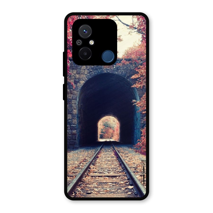Beautiful Track Metal Back Case for Redmi 12C