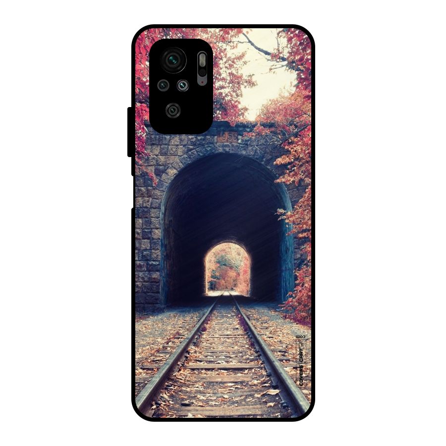 Beautiful Track Metal Back Case for Redmi Note 10S