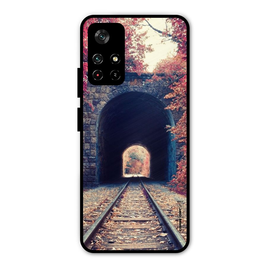 Beautiful Track Metal Back Case for Redmi Note 11T 5G