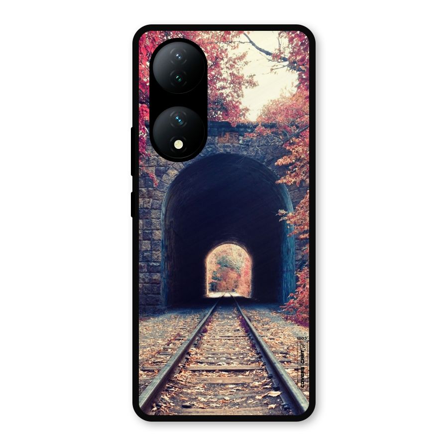 Beautiful Track Metal Back Case for Vivo T2