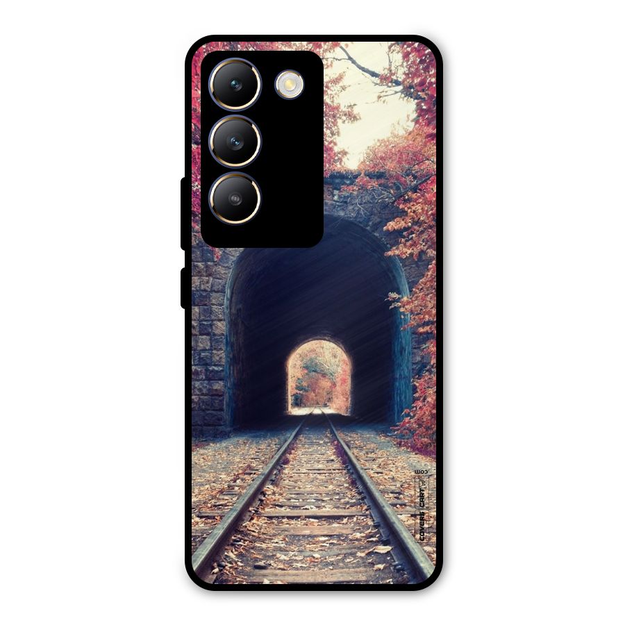 Beautiful Track Metal Back Case for Vivo T3 5G