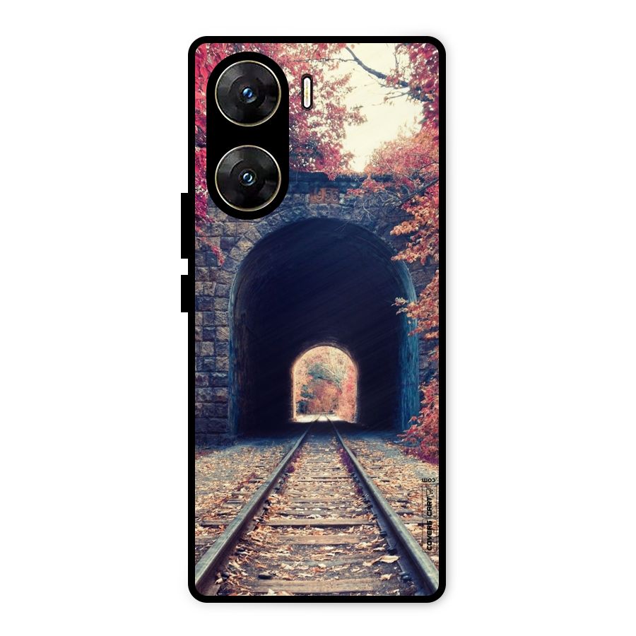 Beautiful Track Metal Back Case for Vivo V29e