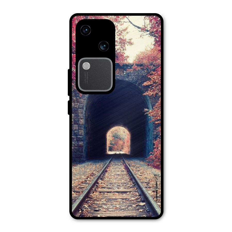 Beautiful Track Metal Back Case for Vivo V30