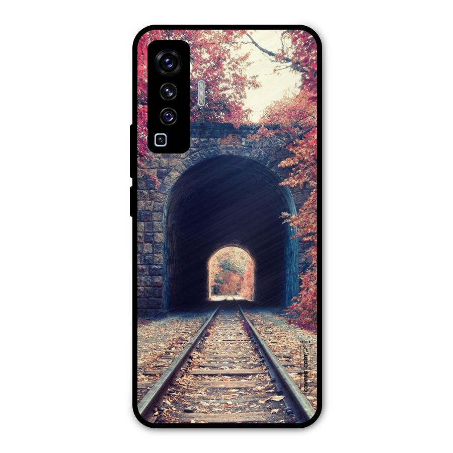 Beautiful Track Metal Back Case for Vivo X50