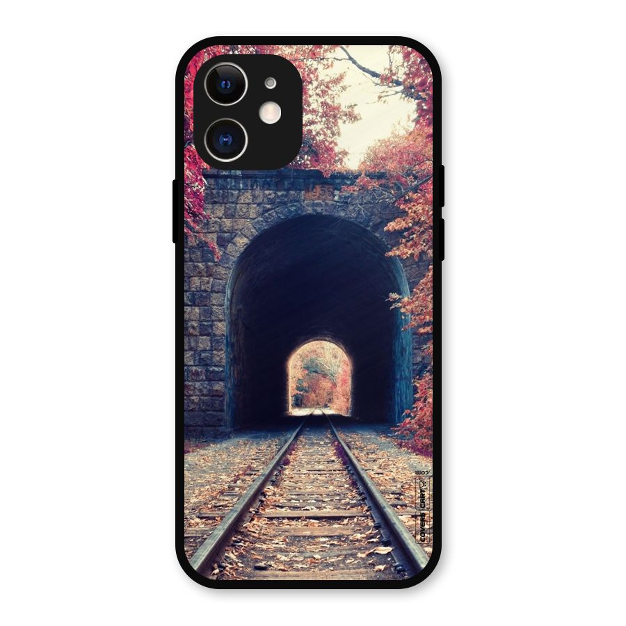 Beautiful Track Metal Back Case for iPhone 12