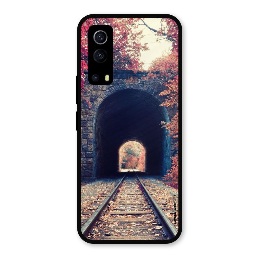 Beautiful Track Metal Back Case for iQOO Z3