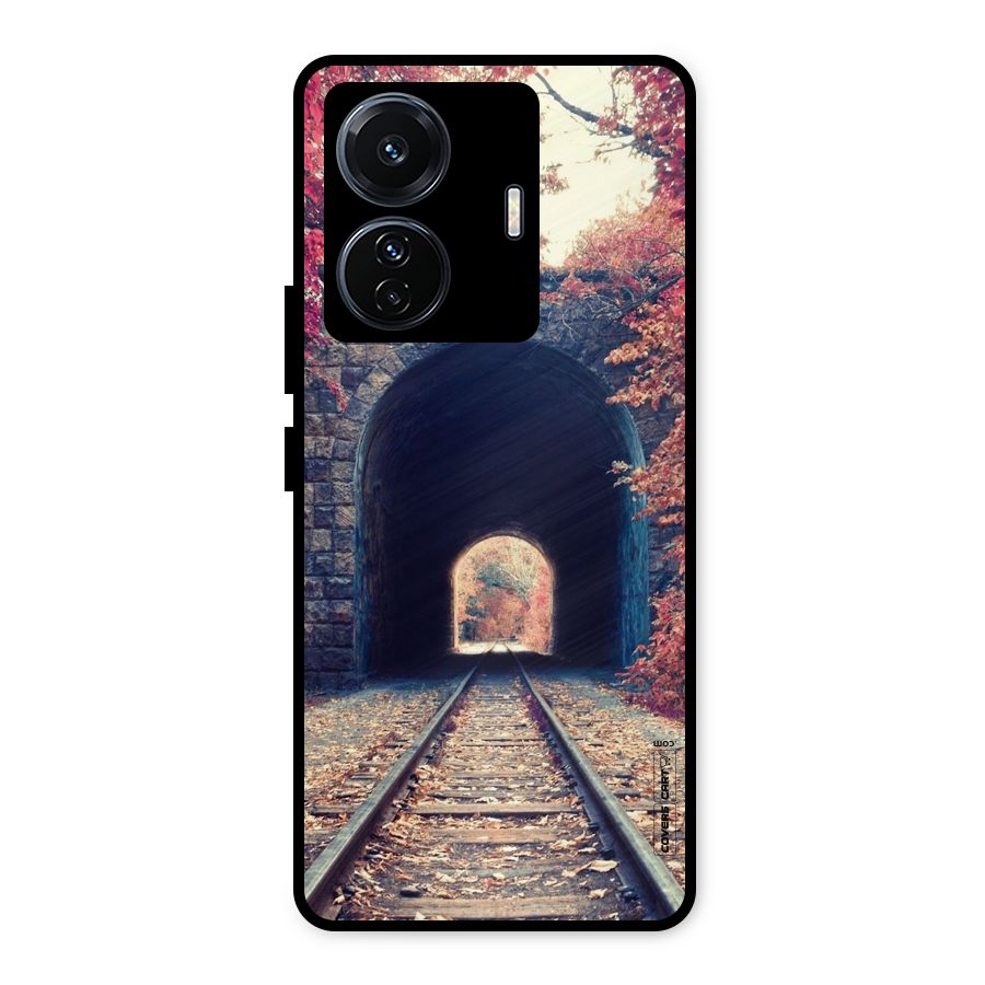 Beautiful Track Metal Back Case for iQOO Z6
