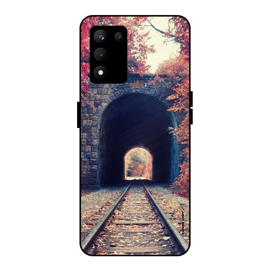 Beautiful Track Metal Back Case for realme 9 5G SE