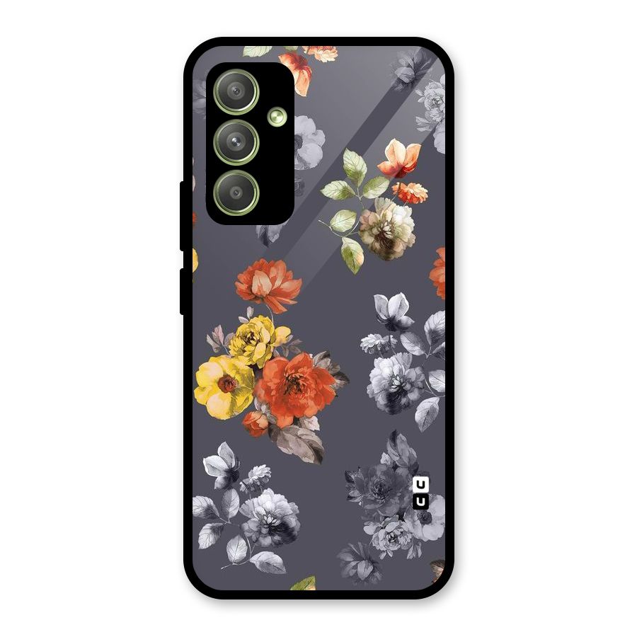 Beauty Art Bloom Glass Back Case for Galaxy A54
