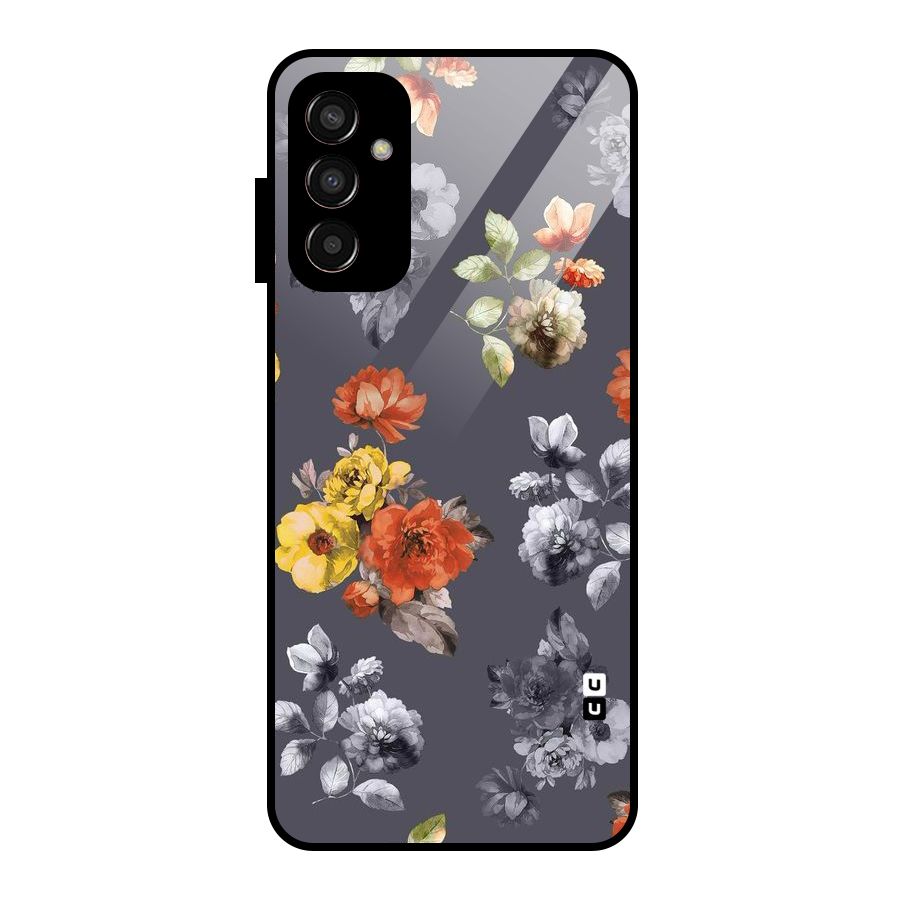 Beauty Art Bloom Glass Back Case for Galaxy F13