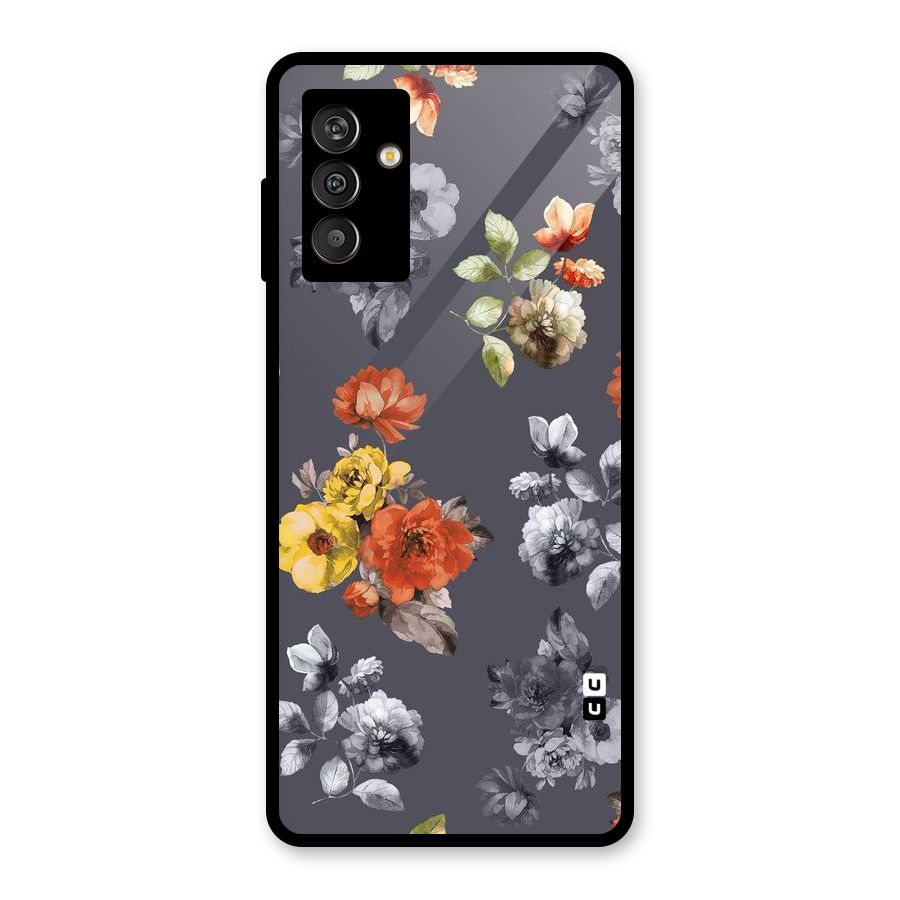 Beauty Art Bloom Glass Back Case for Galaxy M13