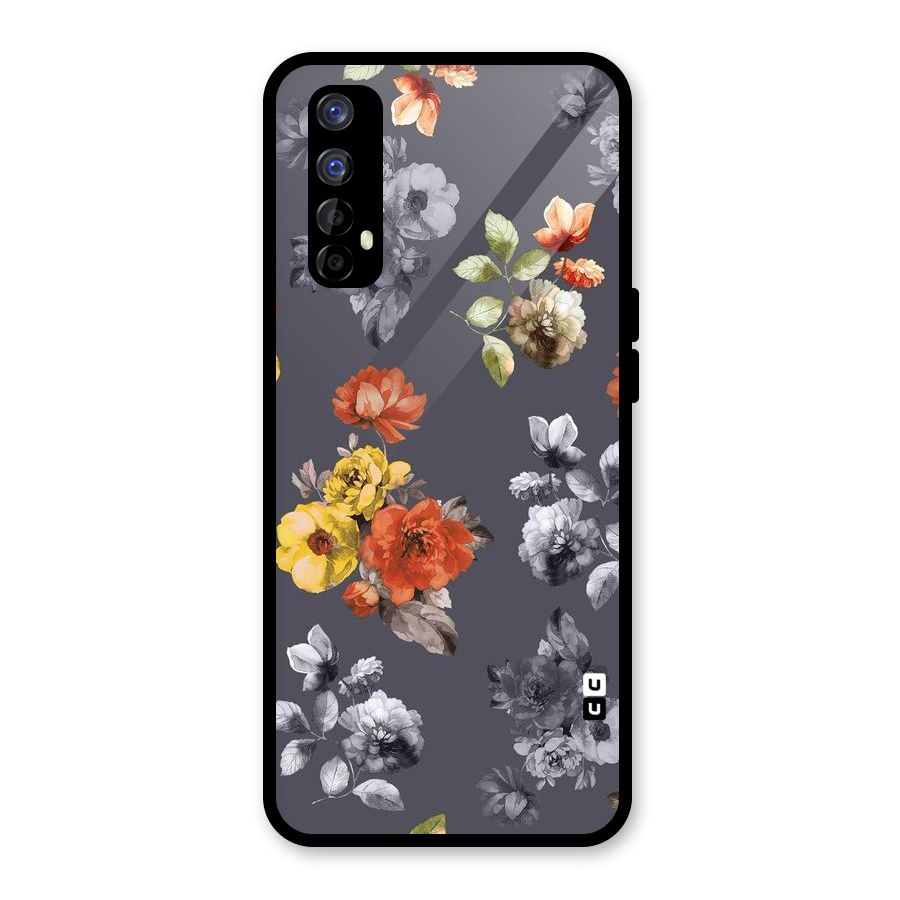 Beauty Art Bloom Glass Back Case for Realme Narzo 20 Pro