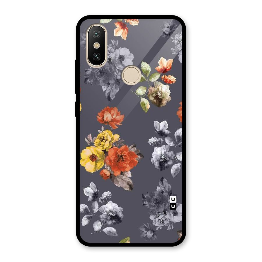 Beauty Art Bloom Glass Back Case for Redmi A2