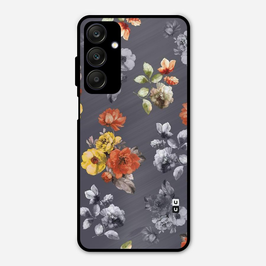 Beauty Art Bloom Metal Back Case for Galaxy A25 5G