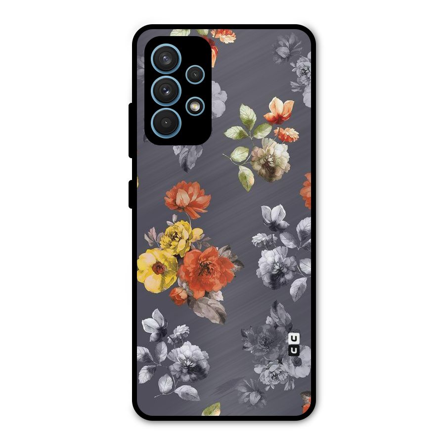 Beauty Art Bloom Metal Back Case for Galaxy A32