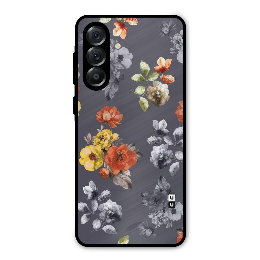 Beauty Art Bloom Metal Back Case for Galaxy A56