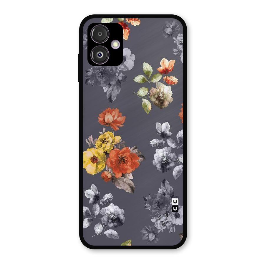 Beauty Art Bloom Metal Back Case for Galaxy F14