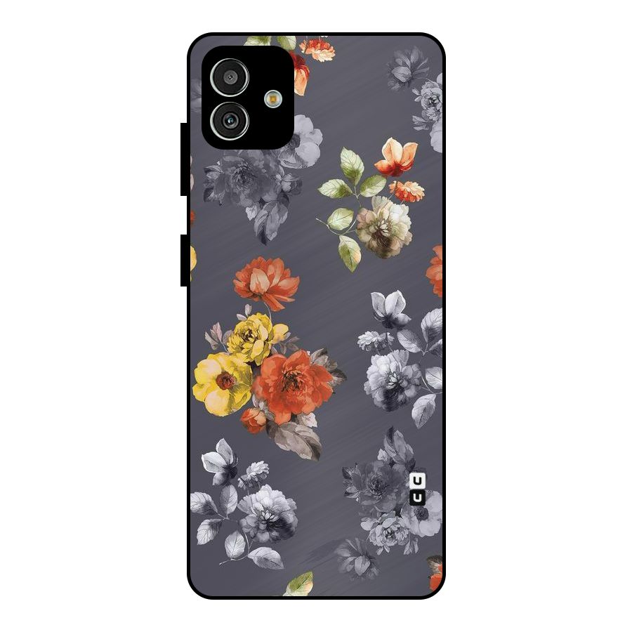 Beauty Art Bloom Metal Back Case for Galaxy M13 5G
