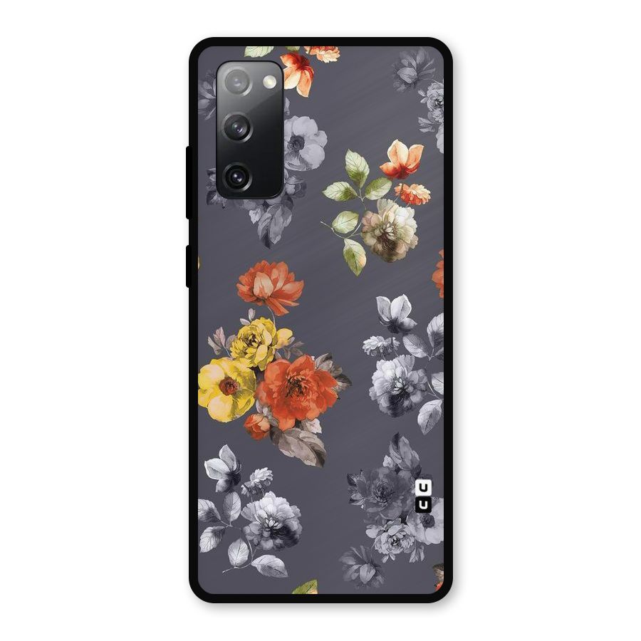 Beauty Art Bloom Metal Back Case for Galaxy S20 FE 5G