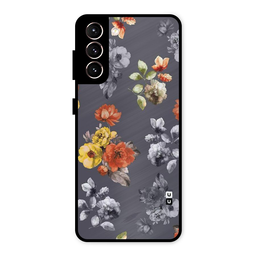 Beauty Art Bloom Metal Back Case for Galaxy S21 5G