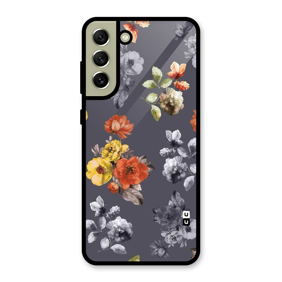 Beauty Art Bloom Metal Back Case for Galaxy S21 FE 5G (2023)