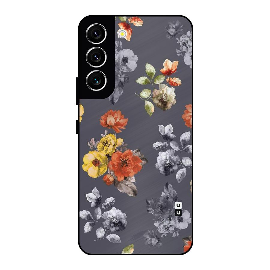 Beauty Art Bloom Metal Back Case for Galaxy S22 5G