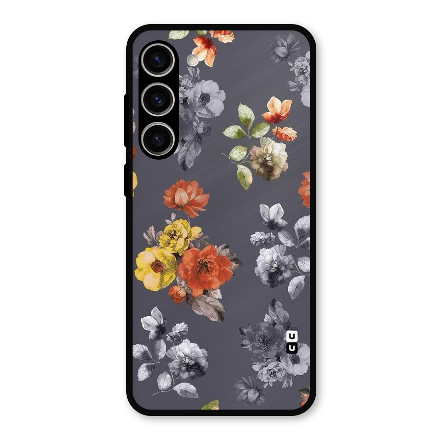 Beauty Art Bloom Metal Back Case for Galaxy S23 Plus