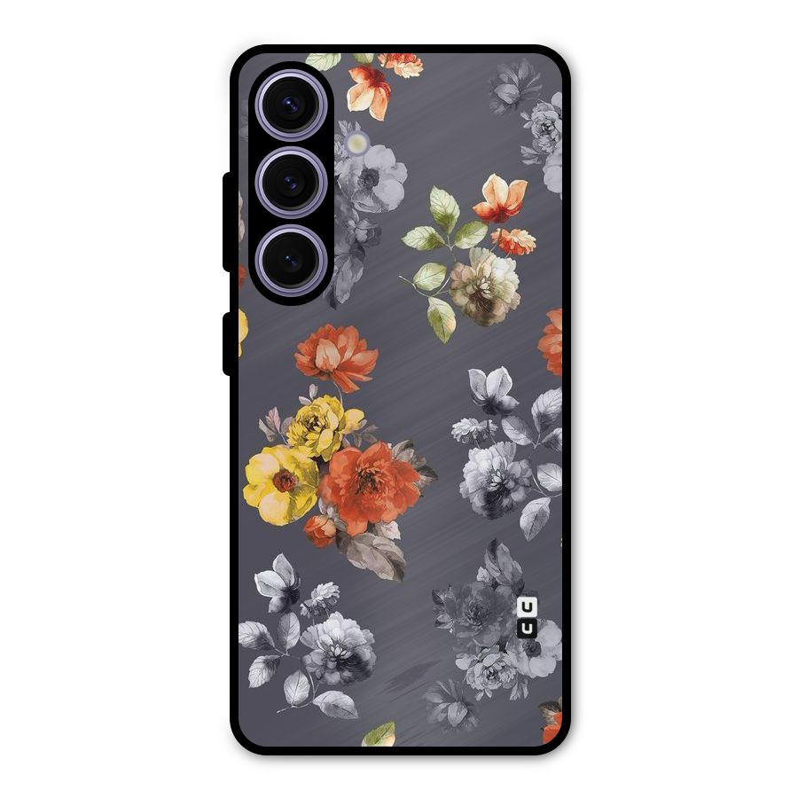 Beauty Art Bloom Metal Back Case for Galaxy S24