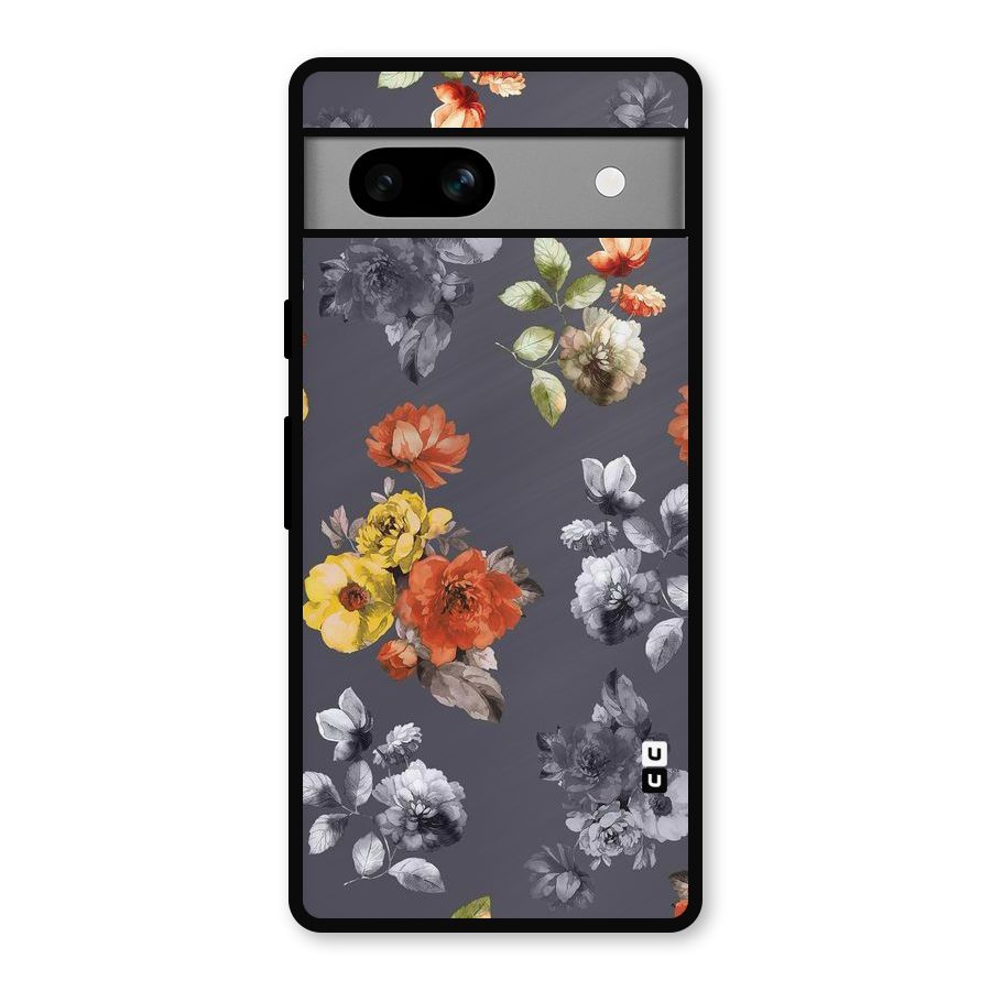 Beauty Art Bloom Metal Back Case for Google Pixel 7a
