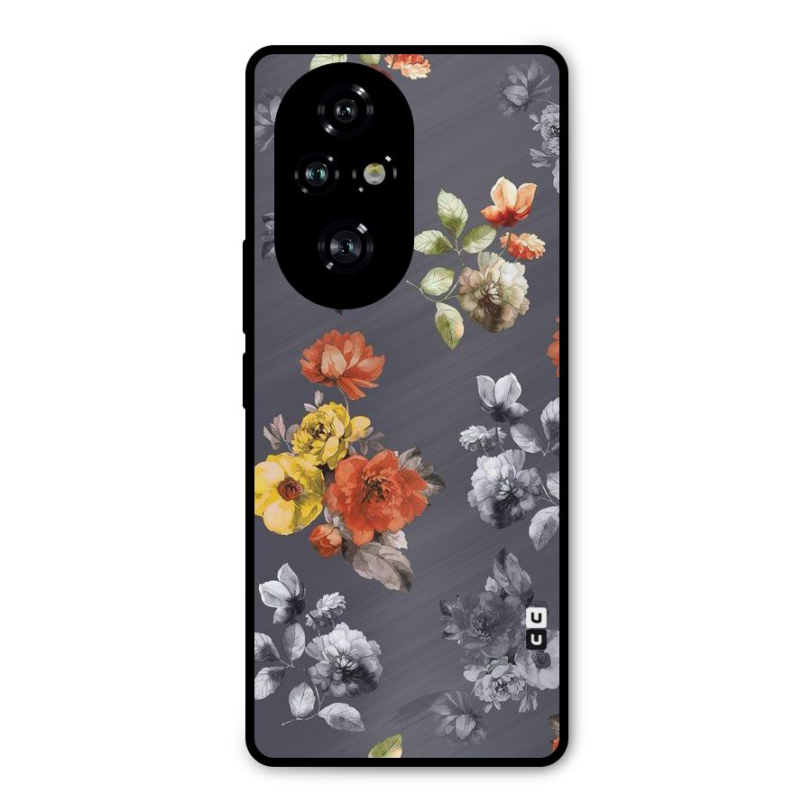 Beauty Art Bloom Metal Back Case for Honor 200 Pro