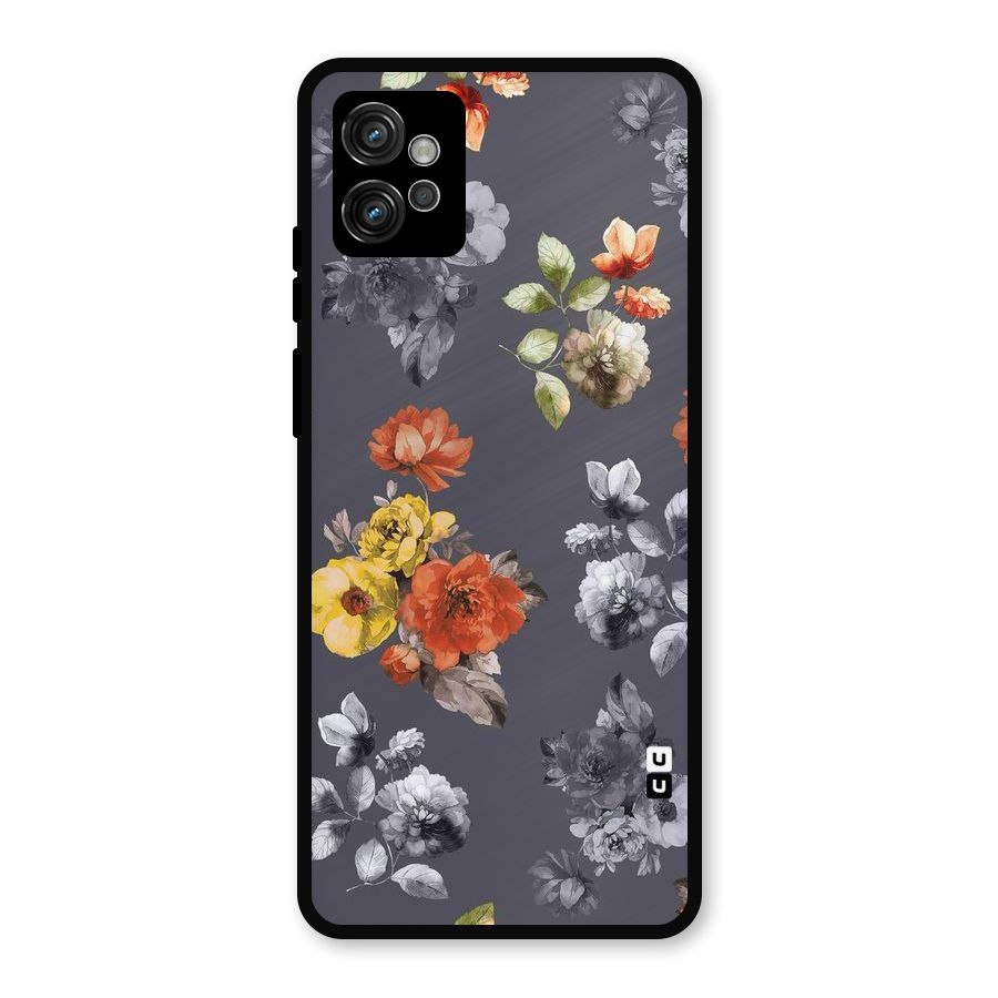 Beauty Art Bloom Metal Back Case for Moto G32