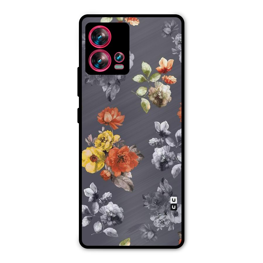 Beauty Art Bloom Metal Back Case for Motorola Edge 30 Fusion