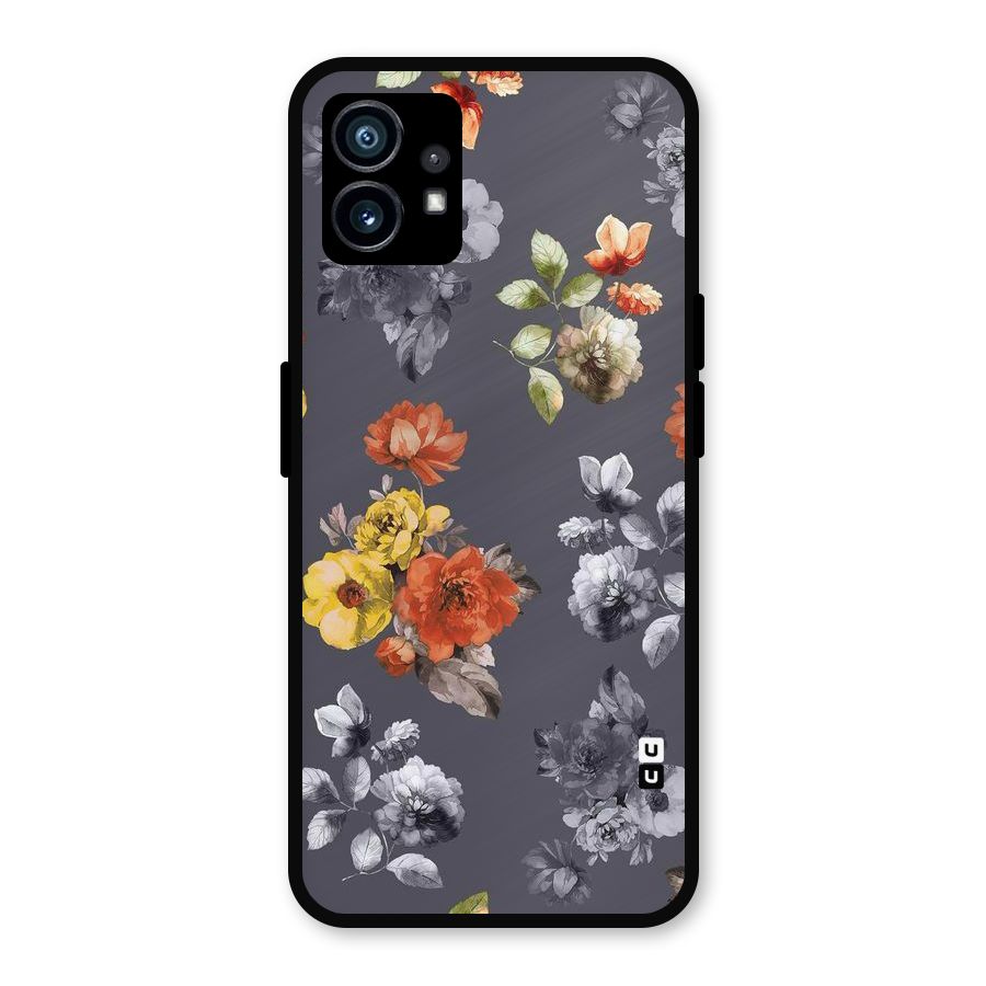 Beauty Art Bloom Metal Back Case for Nothing Phone 1