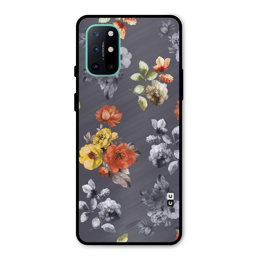 Beauty Art Bloom Metal Back Case for OnePlus 8T