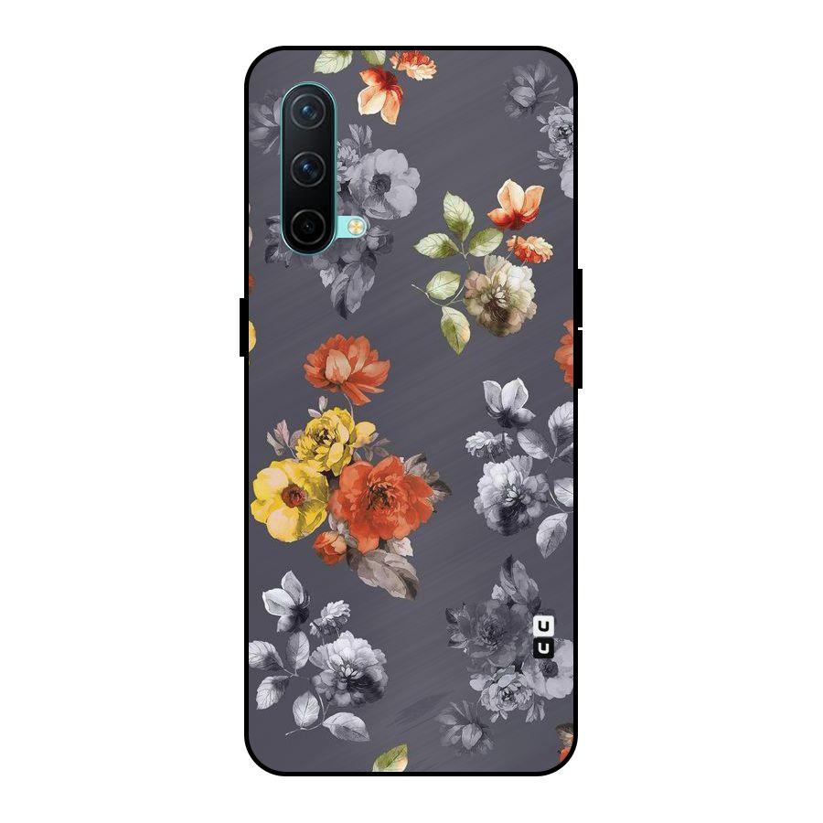 Beauty Art Bloom Metal Back Case for OnePlus Nord CE 5G