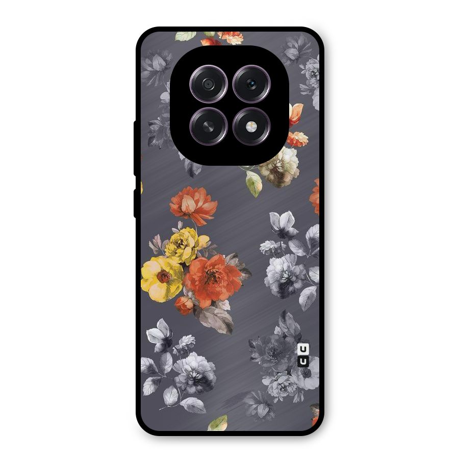 Beauty Art Bloom Metal Back Case for Oppo F29