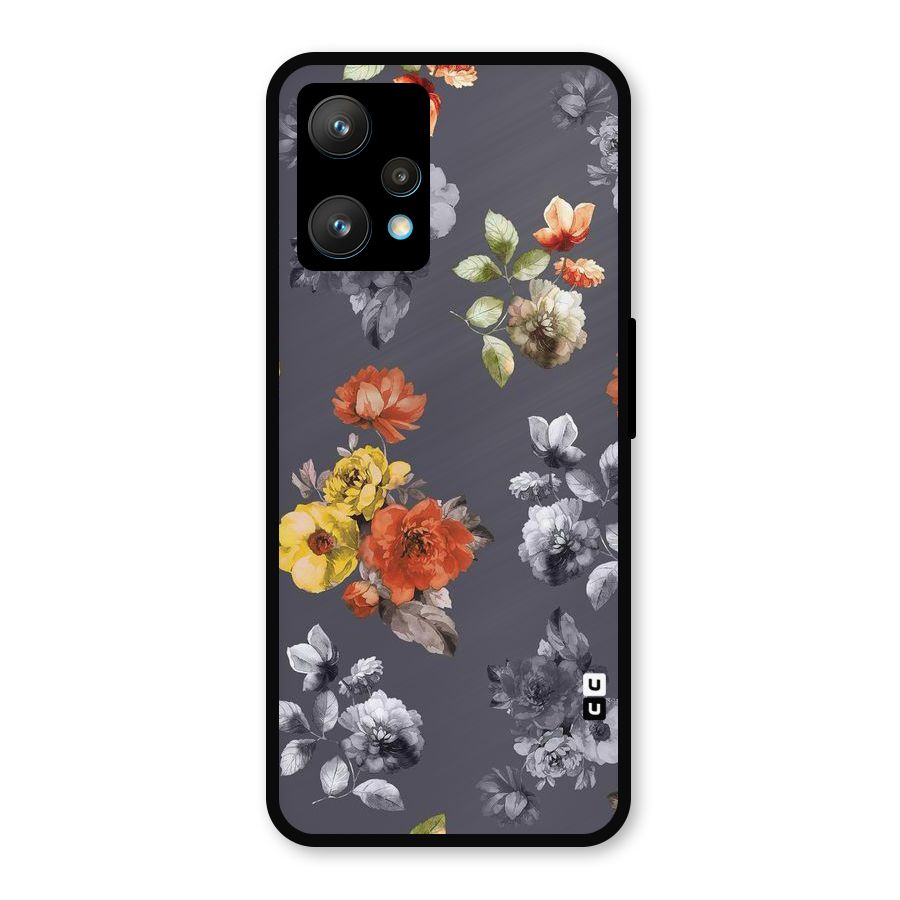 Beauty Art Bloom Metal Back Case for Realme 9 Pro Plus 5G