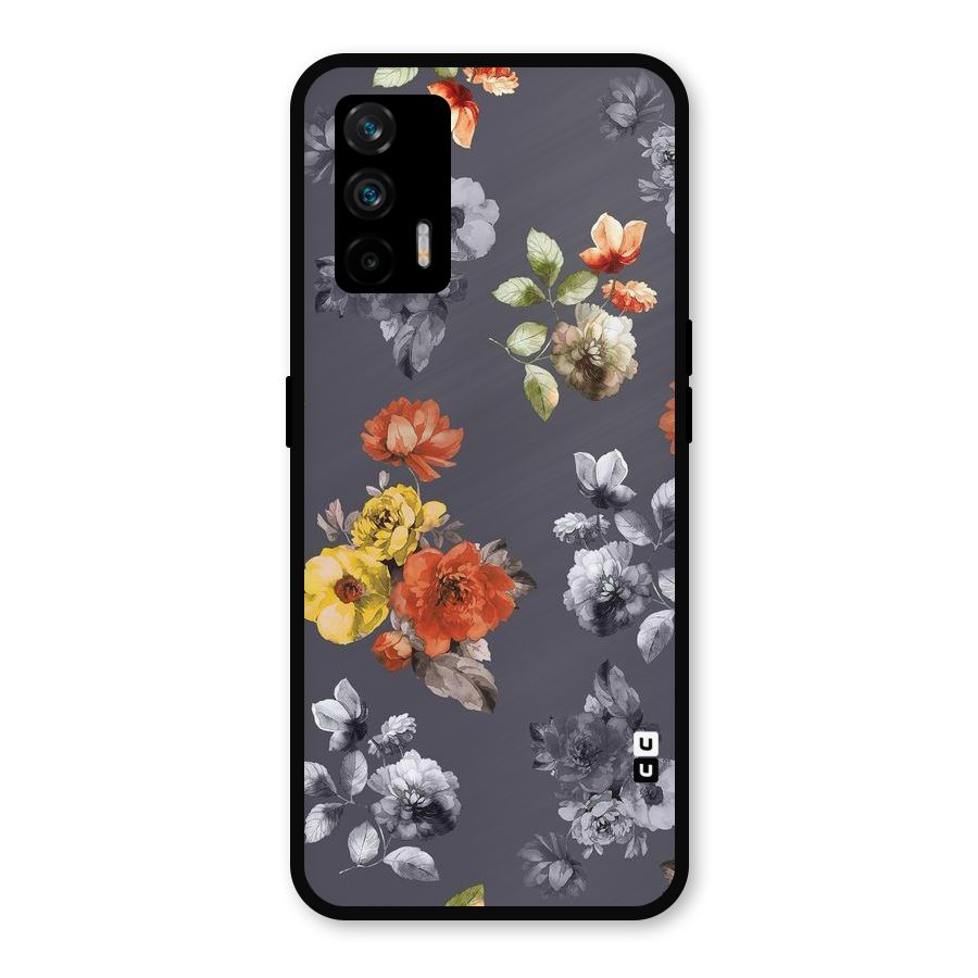 Beauty Art Bloom Metal Back Case for Realme GT 5G