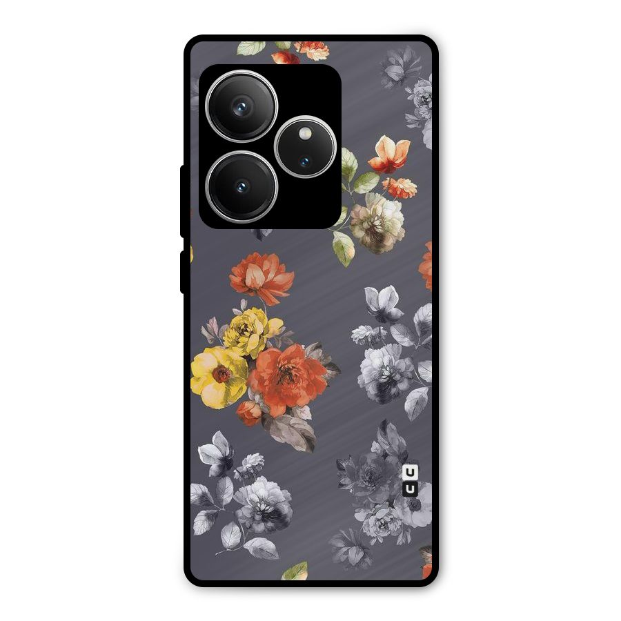 Beauty Art Bloom Metal Back Case for Realme GT 6