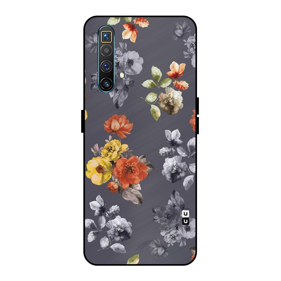 Beauty Art Bloom Metal Back Case for Realme X3