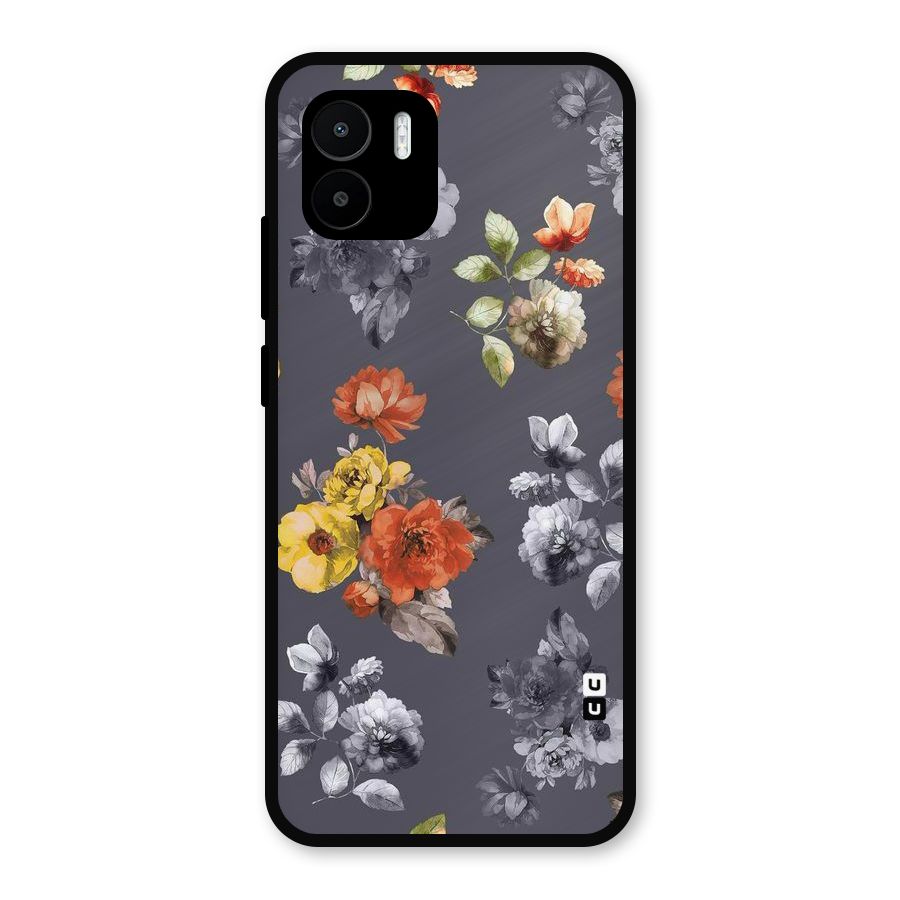 Beauty Art Bloom Metal Back Case for Redmi A2