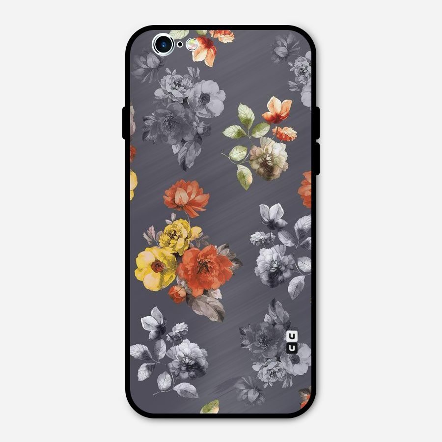 Beauty Art Bloom Metal Back Case for iPhone 6 6s