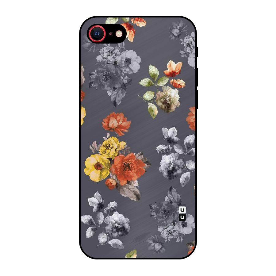 Beauty Art Bloom Metal Back Case for iPhone 7