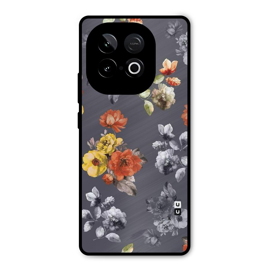 Beauty Art Bloom Metal Back Case for iQOO Neo 10