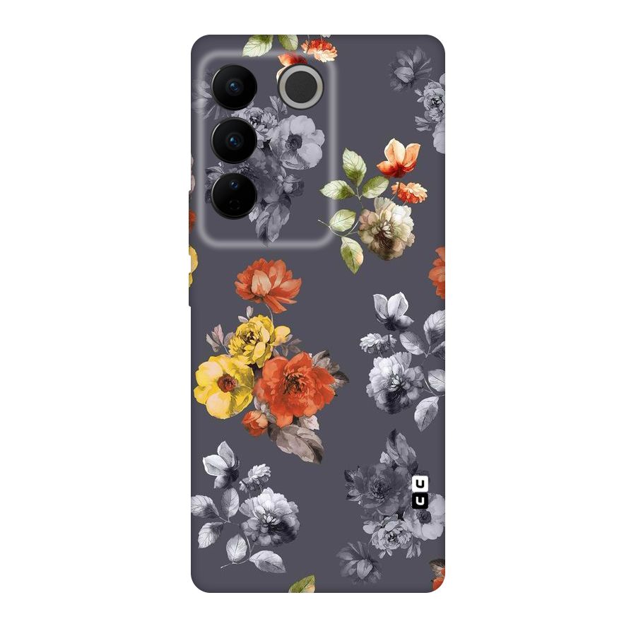 Beauty Art Bloom Original Polycarbonate Back Case for Vivo V27