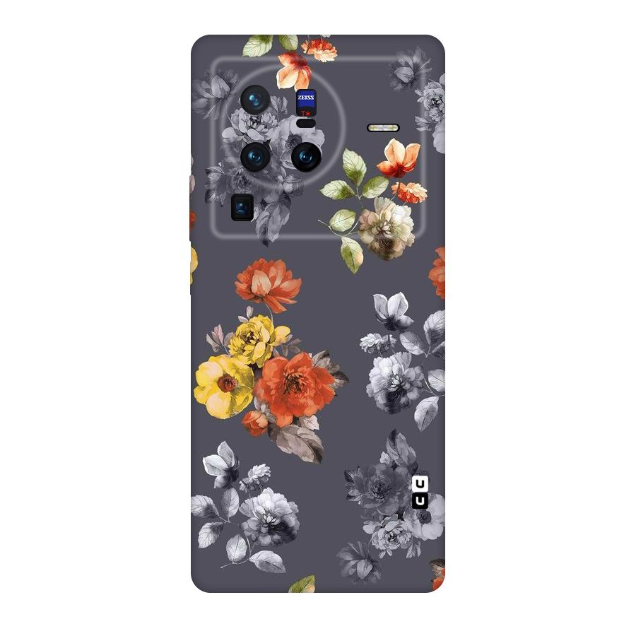 Beauty Art Bloom Original Polycarbonate Back Case for Vivo X80