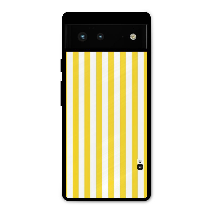 Beauty Color Stripes Metal Back Case for Google Pixel 6